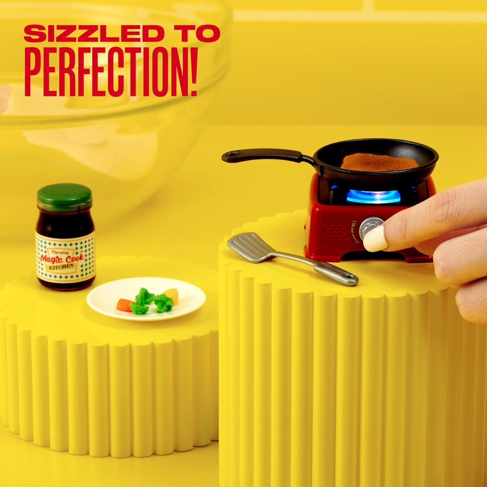 Mini Brands Really Works Magic Cook Kitchen Capsule Series Miniature, 2 Pack