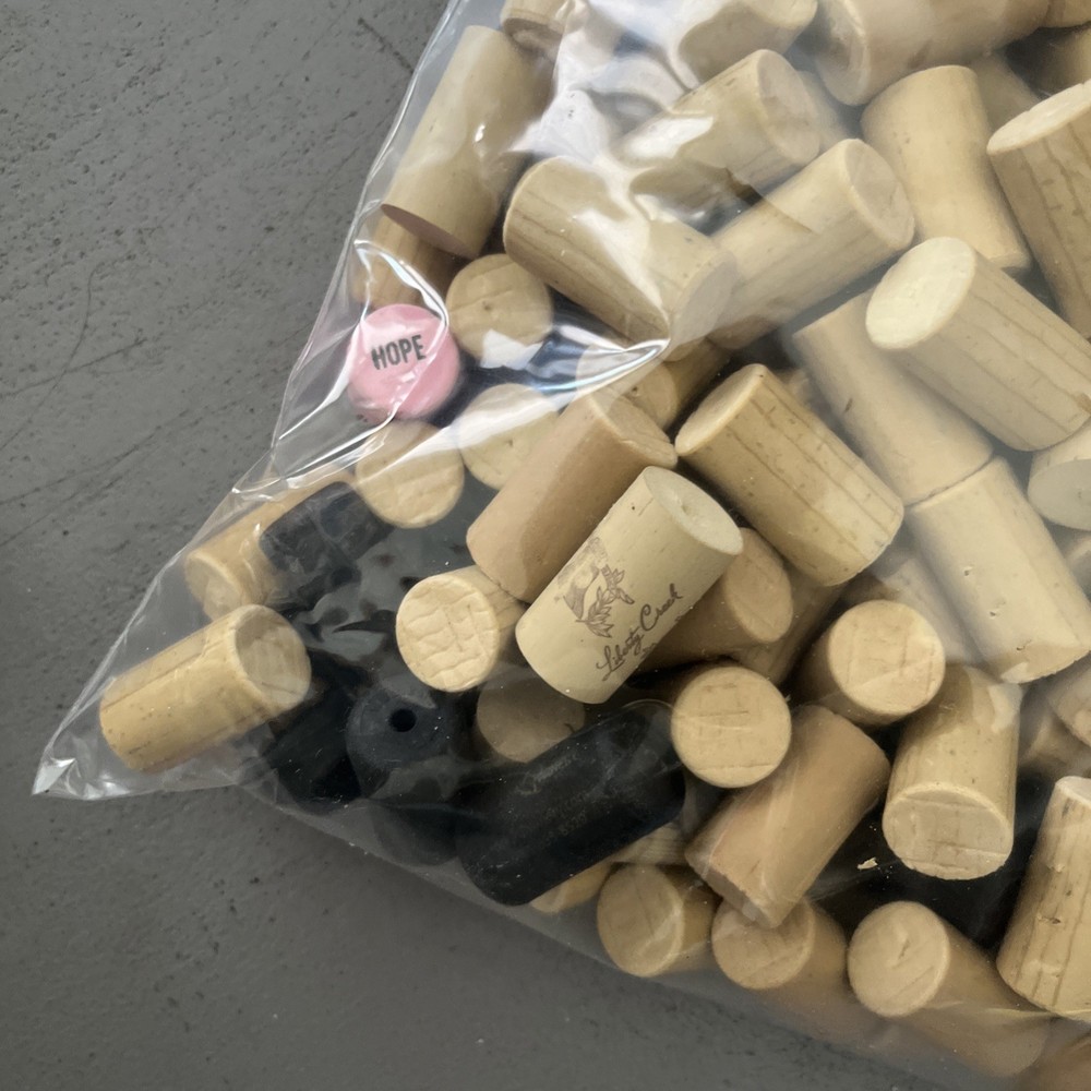 Synthetic Wine Corks. 220 Count