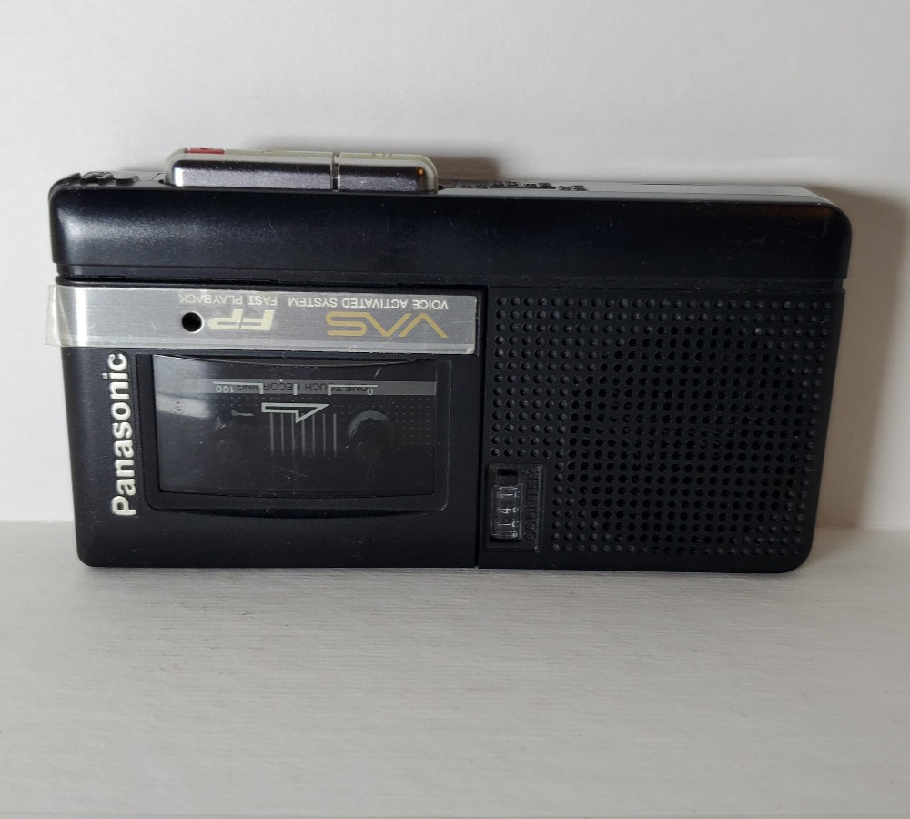 Panasonic RN-112 Microcassette VAS - Voice Activated Recorder - Tested Working