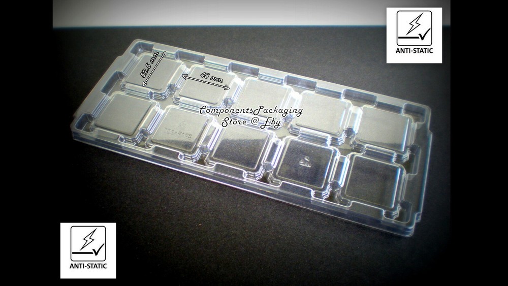 2 - Xeon E7 E5 v2 v3 Tray for Socket LGA2011 52.5 x 45 mm Processors CPU - New