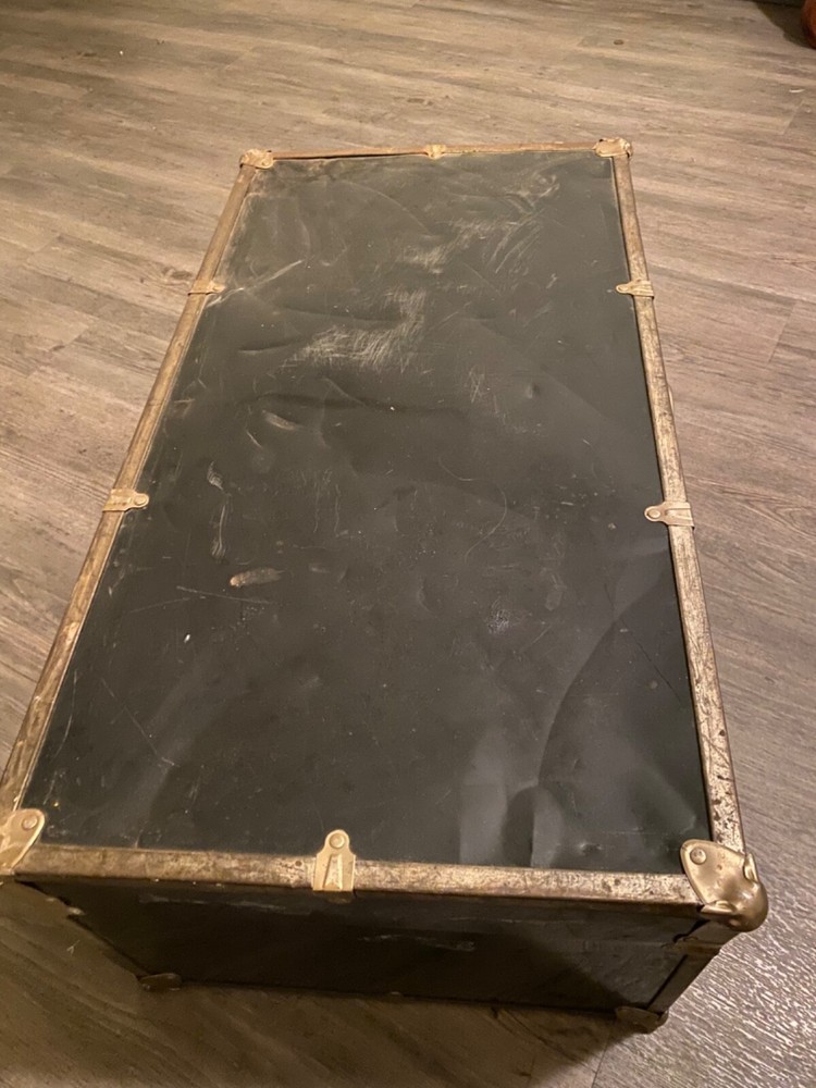 vintage streamer trunk