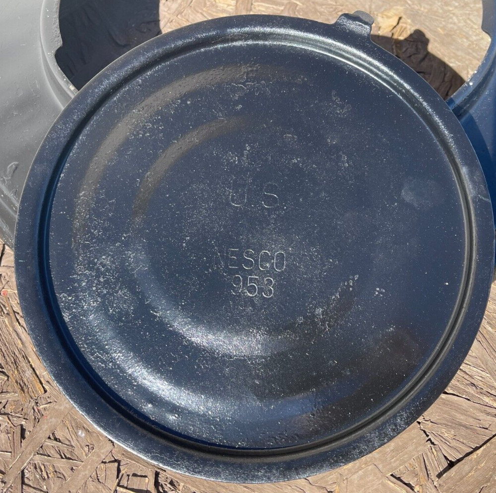 USGI M1941 POT BELLY STOVE SPACE HEATER RADIANT TYPE REPLACEMENT LID