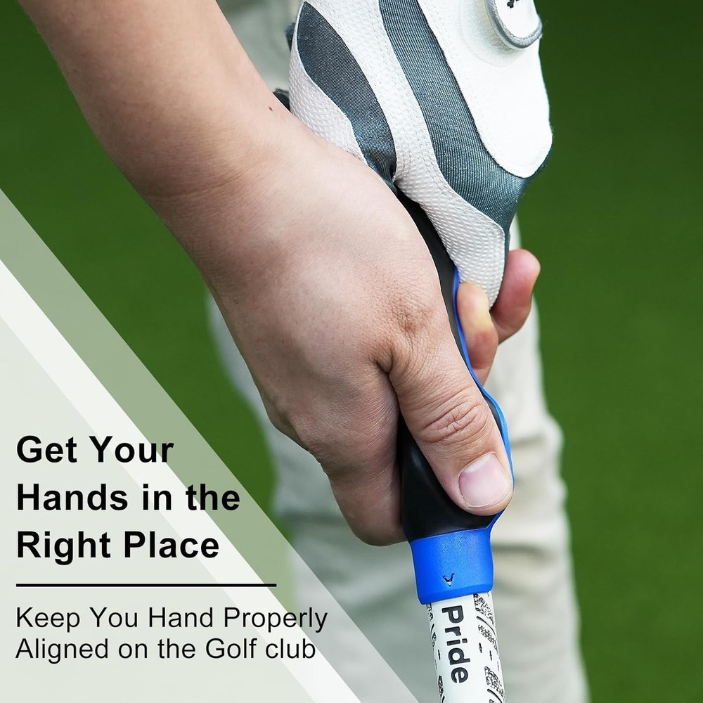 Ergonomic Golf Grip Trainer for Right-Handed Golfers - Boost Accuracy & Control