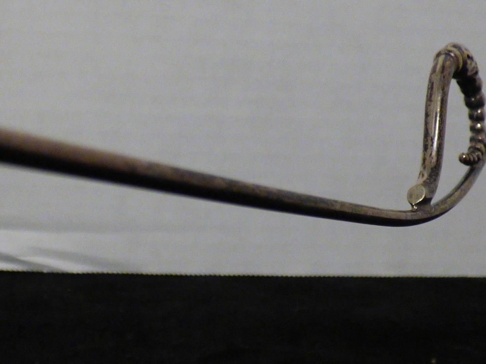 Antique Vintage Silver Webster Candle Snuffer Jointed Hinged Bendable