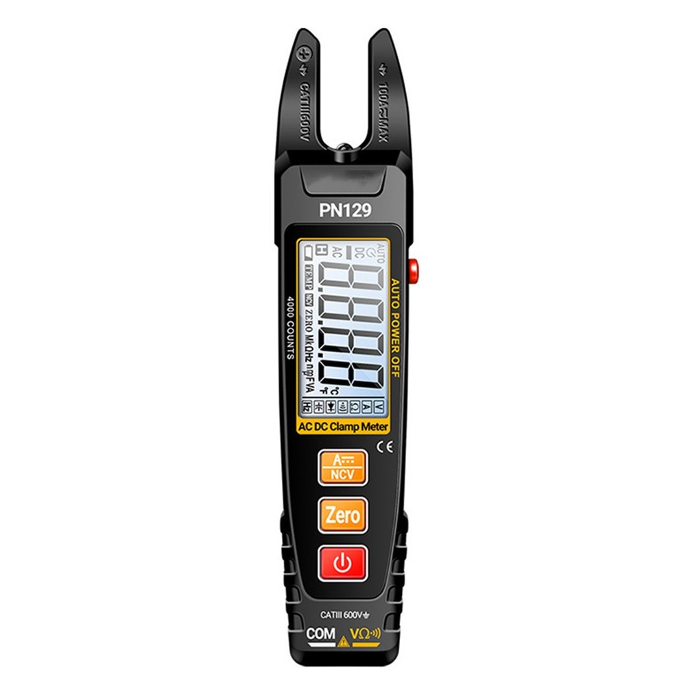 PN129 U Shape Clamp Meter with Automatic Range and Data Retention Feature