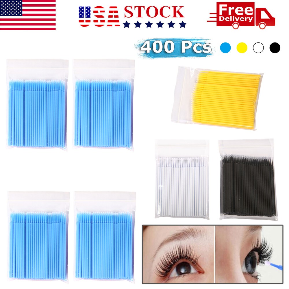 USA Microbrush Micro Brush Applicator Tips Regular, Fine, Super Fine Dental