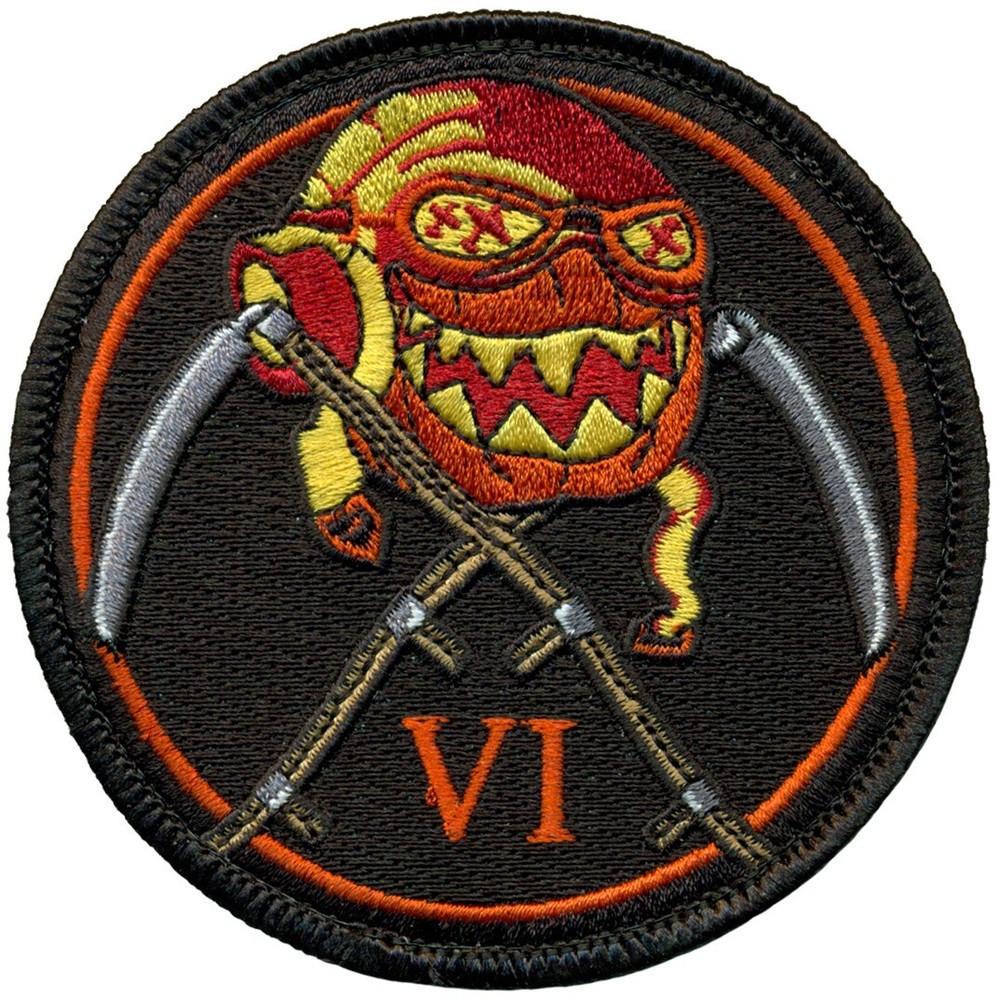 USN TRAINING SQUADRON 6 (VT-6) HALLOWEEN PATCH