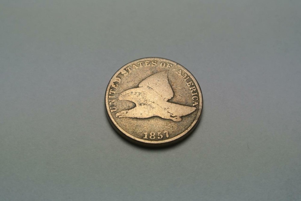 1857 Flying Eagle Cent, VG Condition - C7692