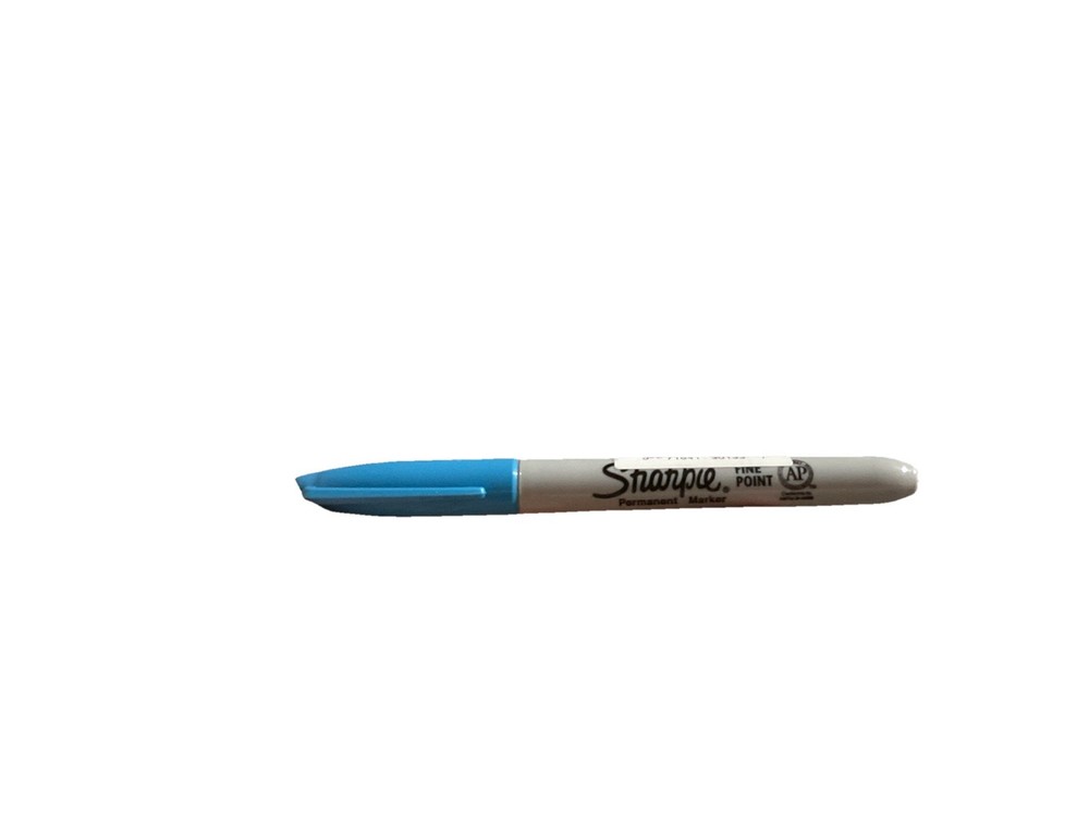30133 Sharpie Fine Point Permanent Marker, Turquoise. 1 Each.