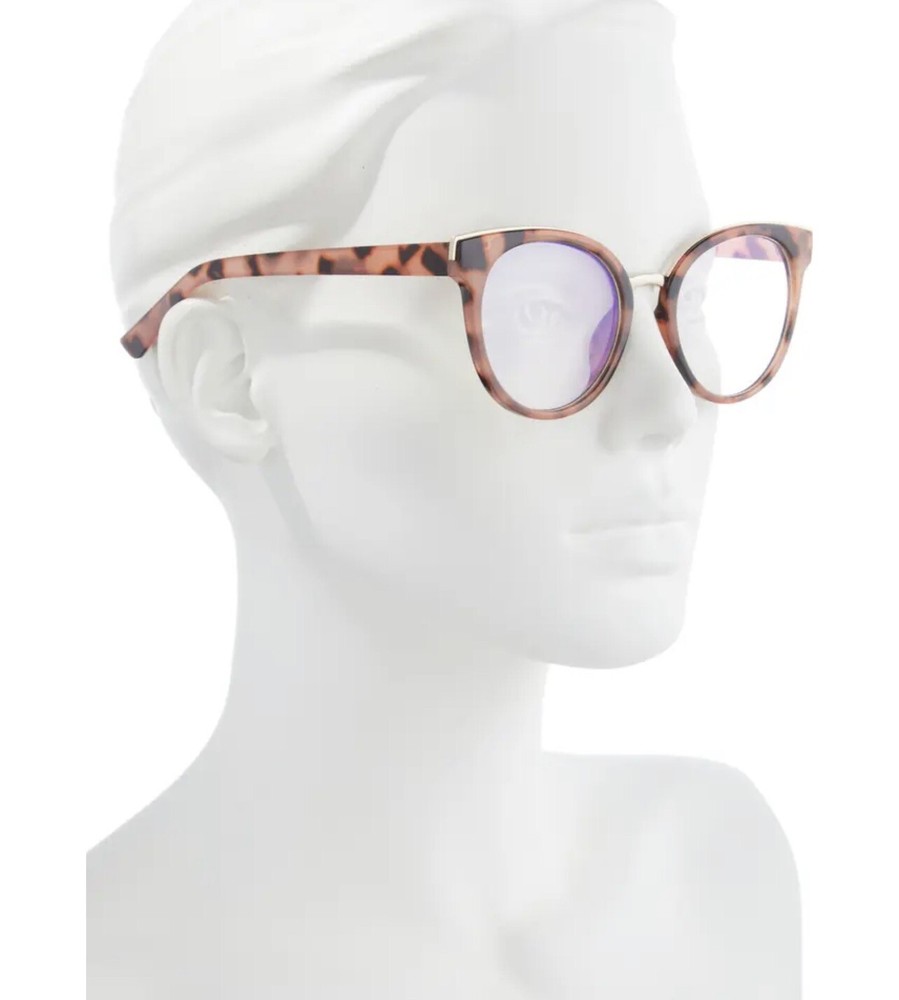 Bp. Womens 50mm Blue Light Blocking Glasses - Pink Tort