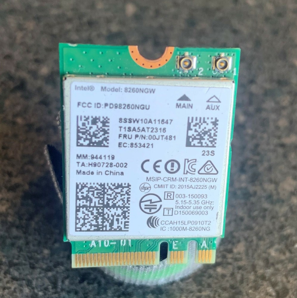 Intel Duel Band Wireless Card AC 8260NGW