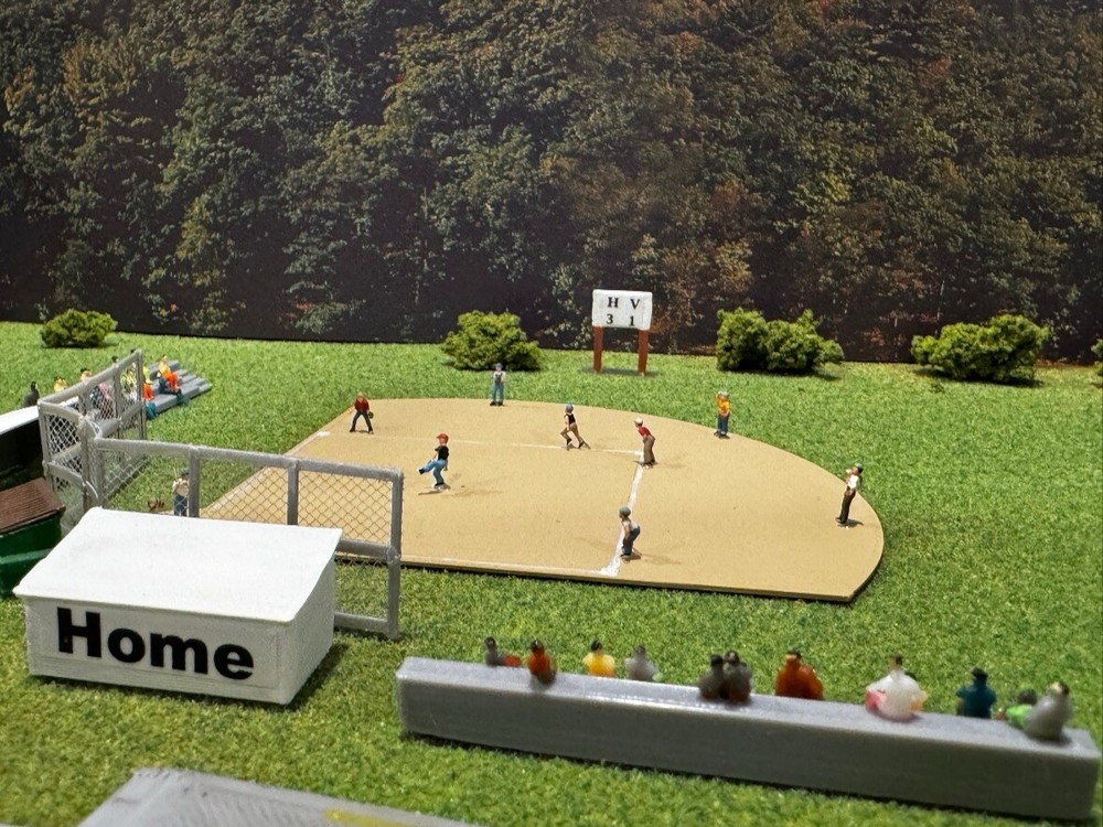 N Scale Baseball Kit