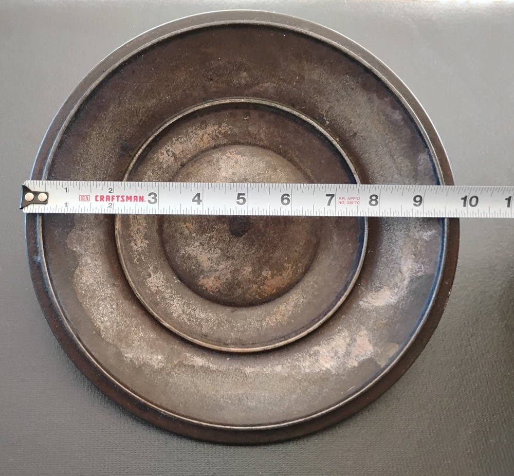 vintage cast iron lid only