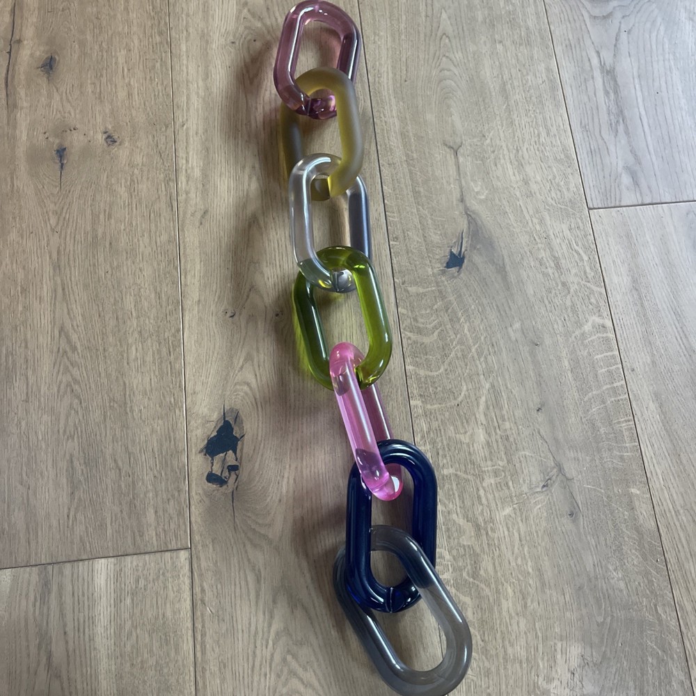 Resin Link Large (6.7”x3.9”) Multiple Colors