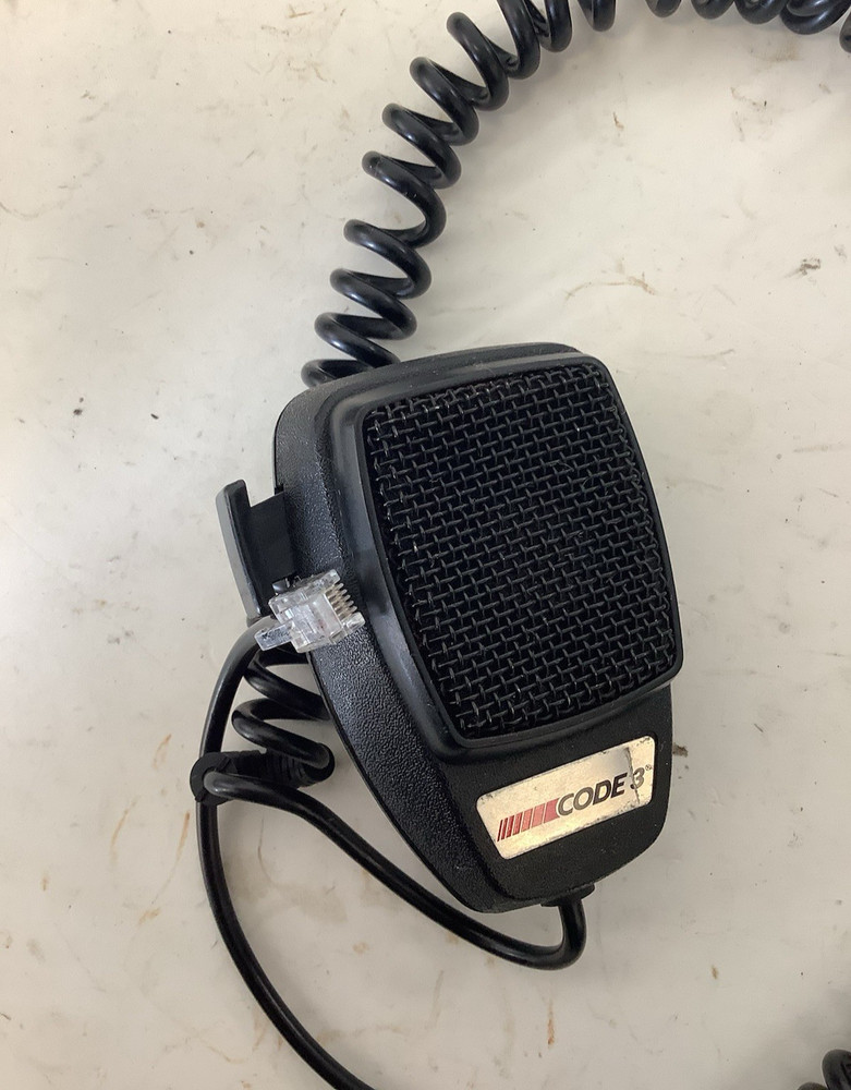 Code 3 Z3 Series T11856 Police Microphone/Mic W/ Modular Style Jack Code