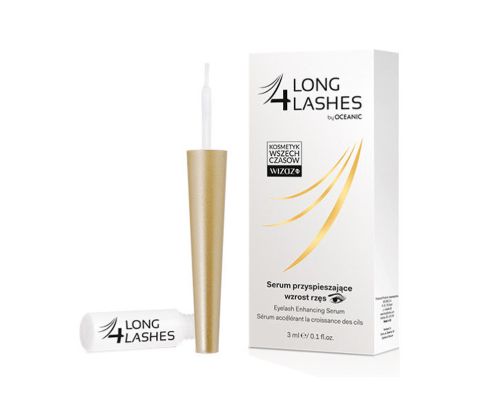 Long 4 Lashes Enhancing Eyelash Serum that accelerates eyelash growth 3ml