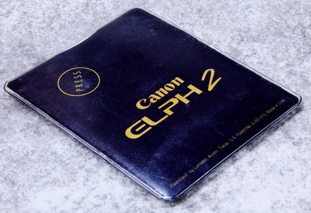 Rare Canon Elph 2 Smaller Size. Bigger Miracle Flashlight