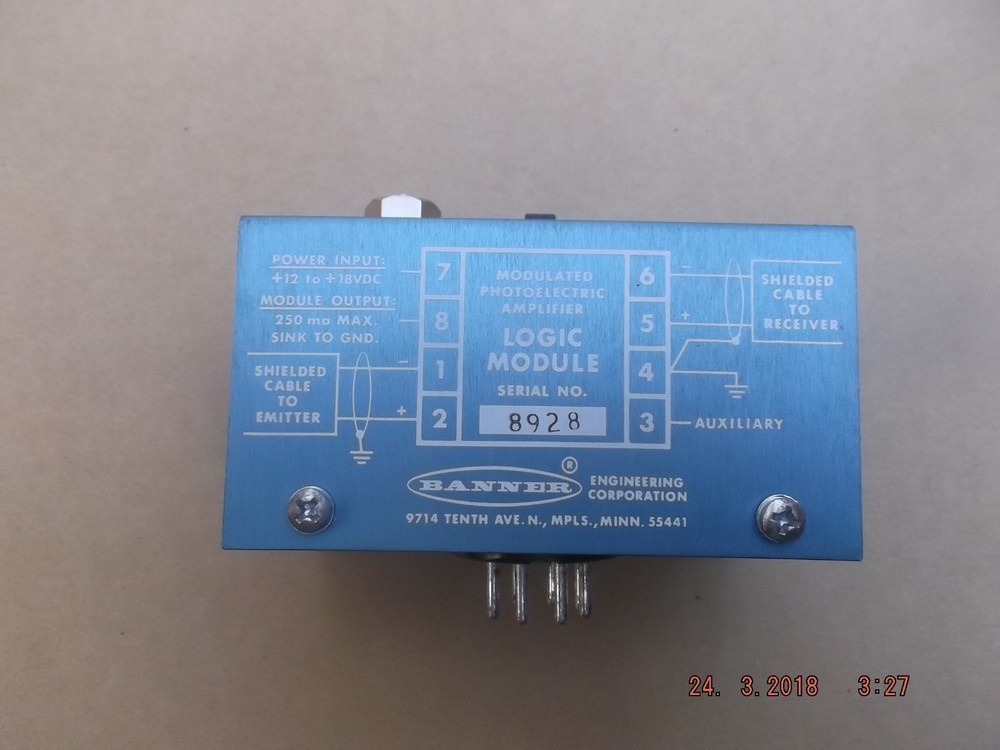 logic module model mb3-4 banner engineering corp