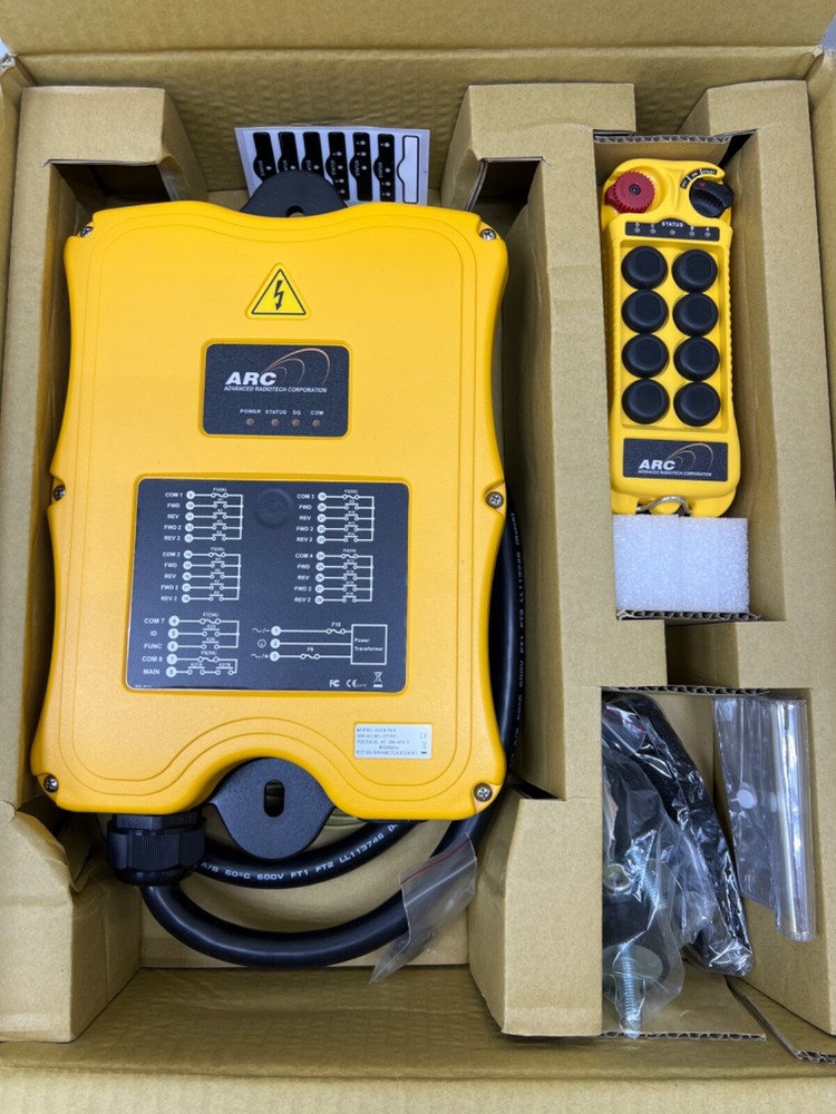 ARC FLEX 8EX Overhead Crane Hoist Radio Remote Control System with controller