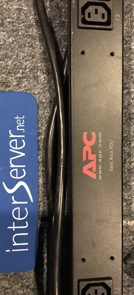 *USED* APC AP7540 Basic U Rack 24-Outlet Power Distribution Unit PDU 20A 208V