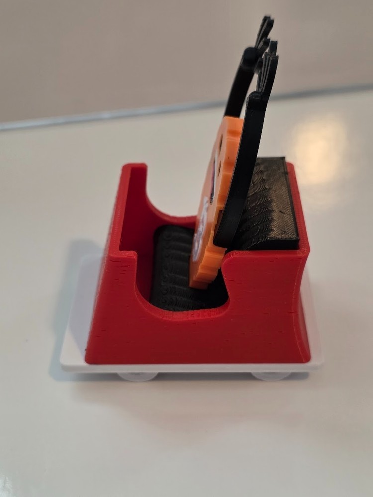 3D Printed Bitcoin Rollercoaster Meme Man Desk Toy Crypto Display Figure