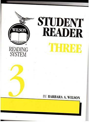 Wilson Reading System Student Reader Three - Paperback - GOOD