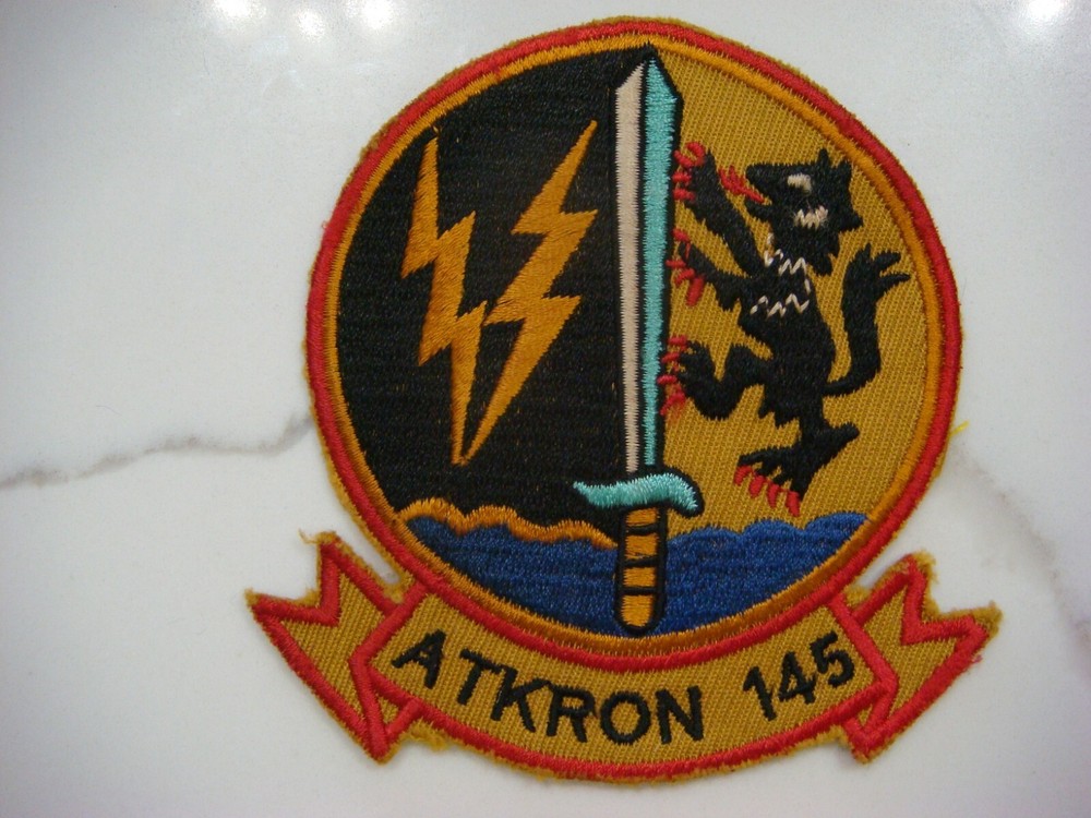 US NAVY ATTACK SQUADRON 145,  VIETNAM WAR PATCH