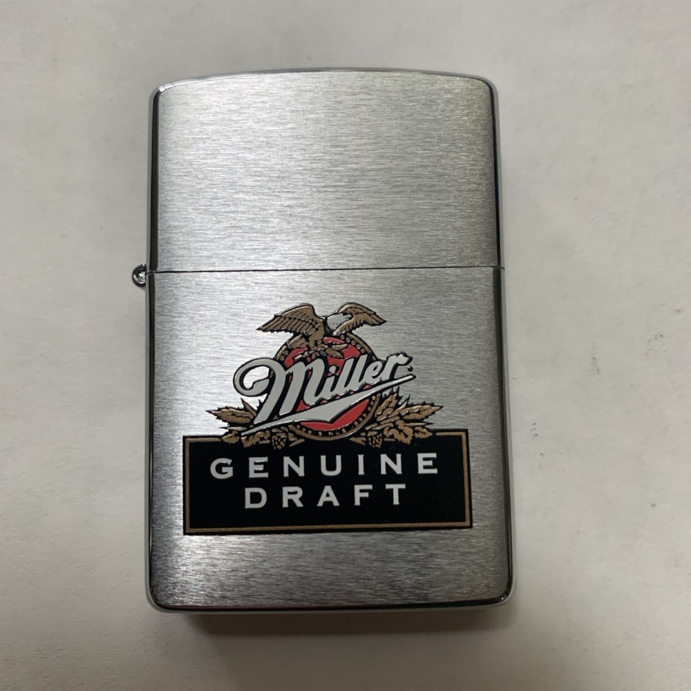 Zippo Lighter Miller Genuine Draft
