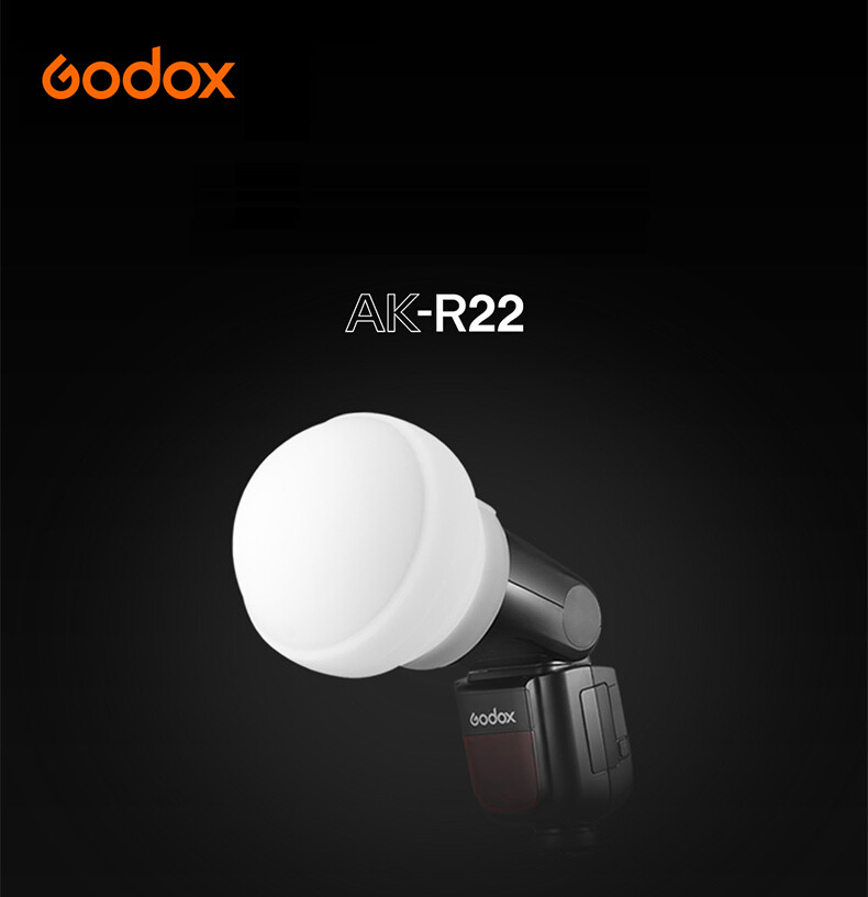 Silica Gel Soft Light Diffuser for Godox AD200Pro AD100Pro V1 Speedlite Flash