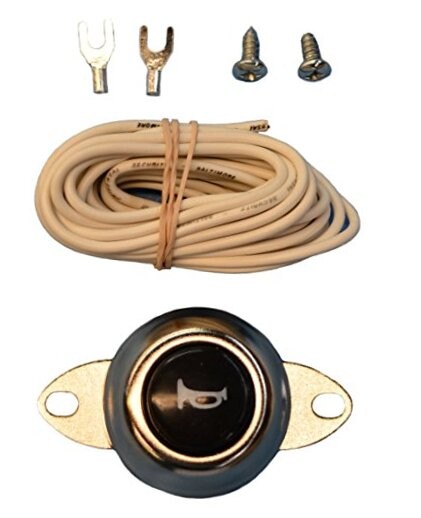 (HS-2) Horn Button Switch Kit, Chrome