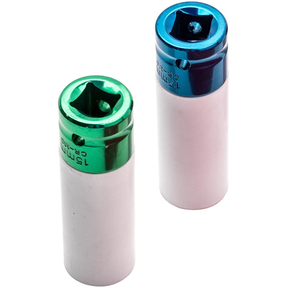 Lug Nut Impact Socket Kit Thin Wall Wheel Protector Socket Kit 1/2 Inch Drive