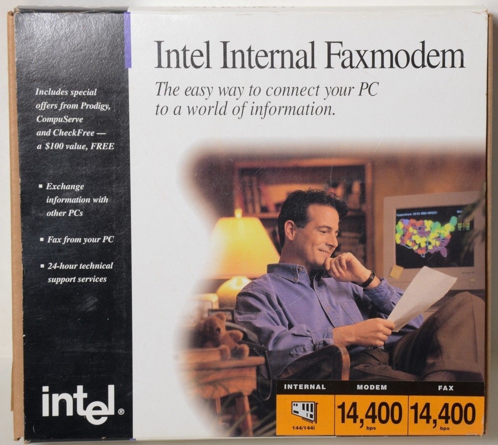 Intel Internal Fax Modem ~ 14,400 bps