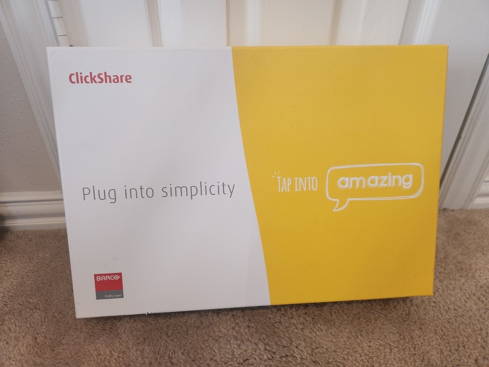 Barco Clickshare CSE-800 Wireless Presentation & Collaboration System - Open Box