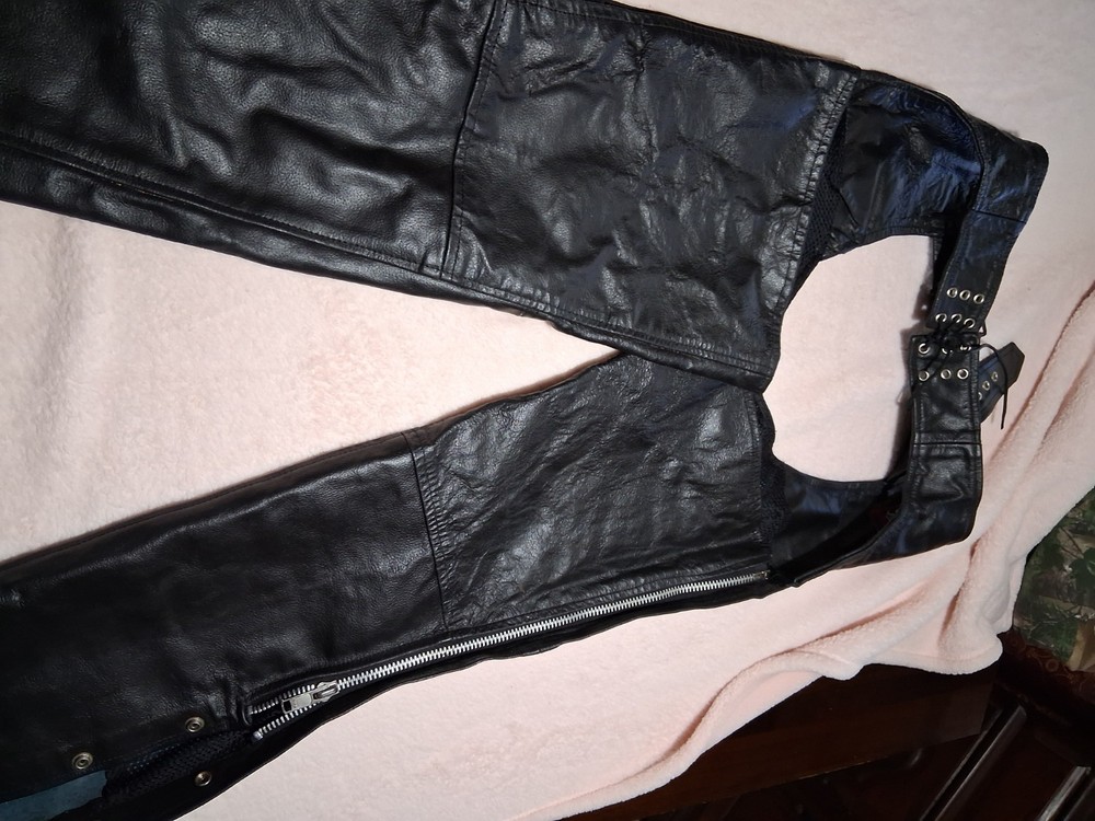 Genuine Leather Riding Chaps Size XSmall