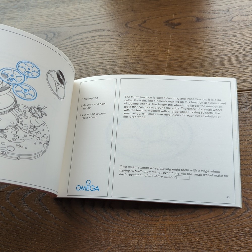 SSIH Omega Programmed Course Watchmaking Books Mechanical, Quartz, Tuning Fork