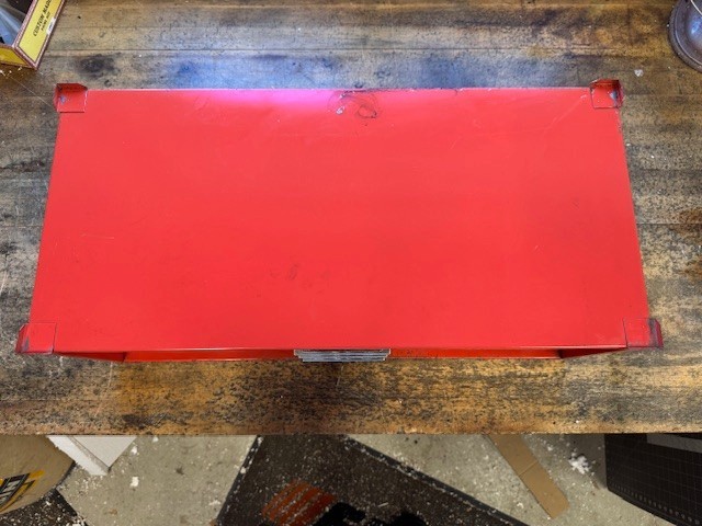 Vintage ATD Tools 3 Drawer Intermediate Middle Tool Box Toolbox With Keys