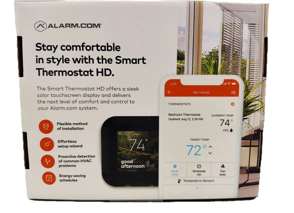 Alarm.com ADC-T40K-HD Smart Thermostat