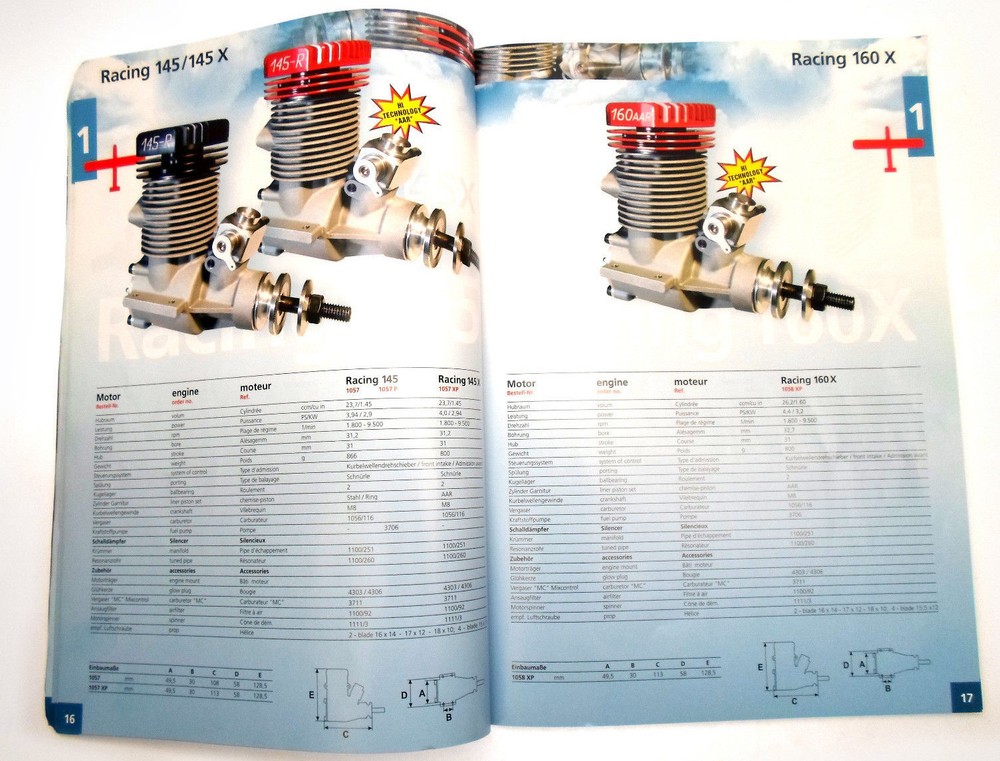 100 PAGE WEBRA ENGINE CATALOG FROM AROUND 2010