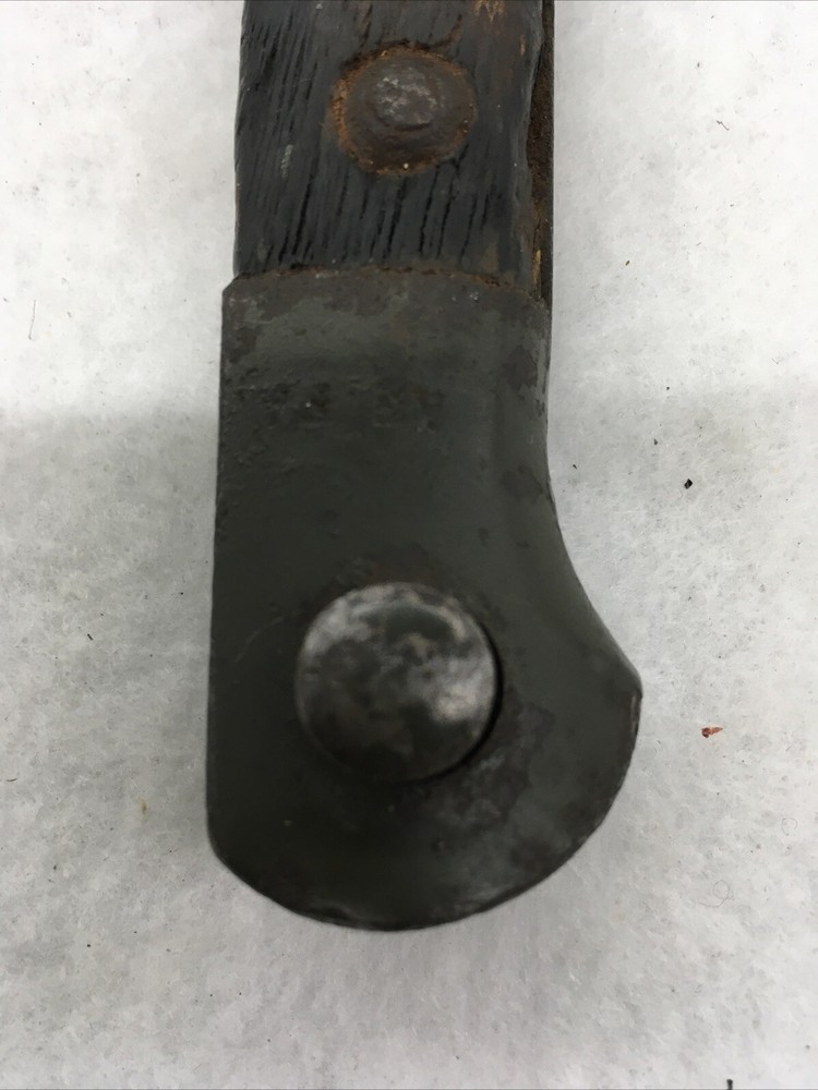 WWII Turkish Mauser Rifle Bayonet with Scabbard