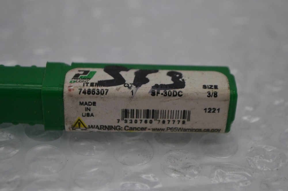 PRECISION 7466307 SF-30DC 3/8" END MILL NSMP