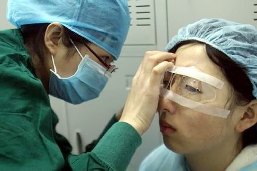 Eye Shield, 2 Pcs Plastic Eye Shield Eye Patch for Eye Protection Eye Surgery Co