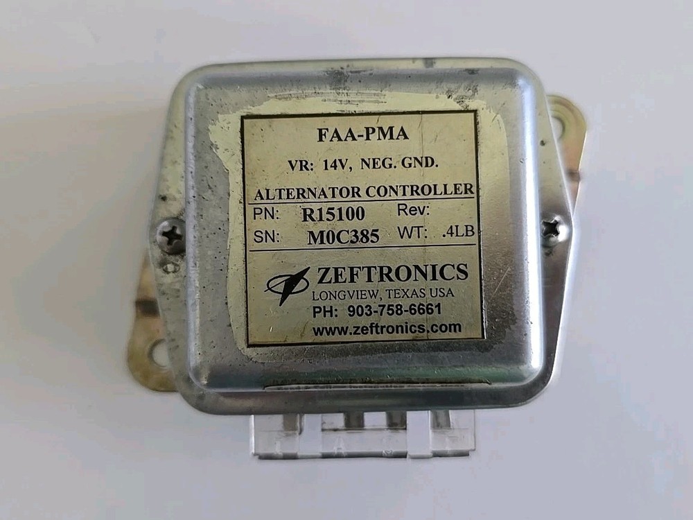 Zeftronics Alternator Controller 14V PN R15100