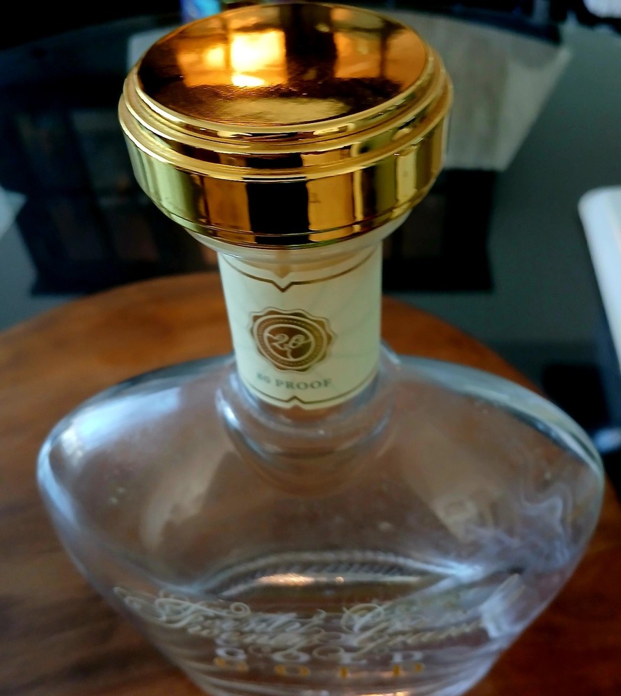 Twenty Grand Gold 80 Proof Empty Bottle With Cork