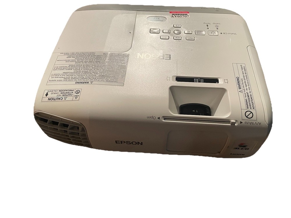 Epson Projector PowerLite X17 3577 Lamp Hours