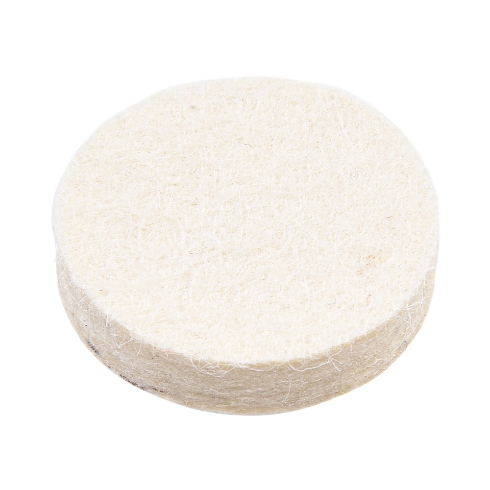 Medium Hardness Drum Pedal Beater Felt Pads and Convenient Replacement