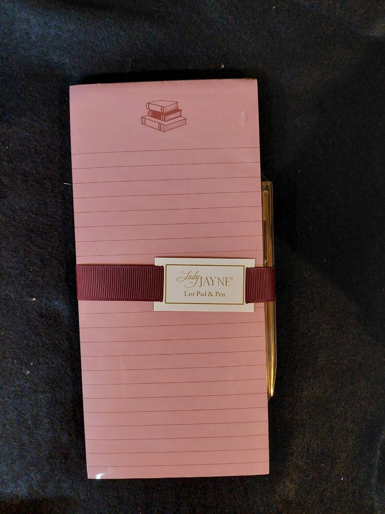 Books 100 Page Magnetic Notepad With Pen