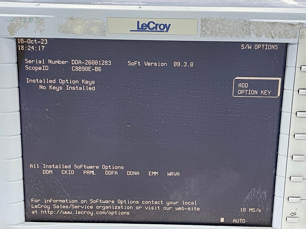 LeCroy DDA-260 Disk Drive Analyzer