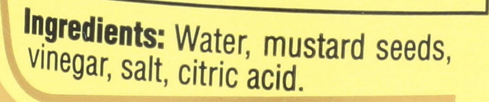 Natural Dijon Mustard, 7.5 OZ