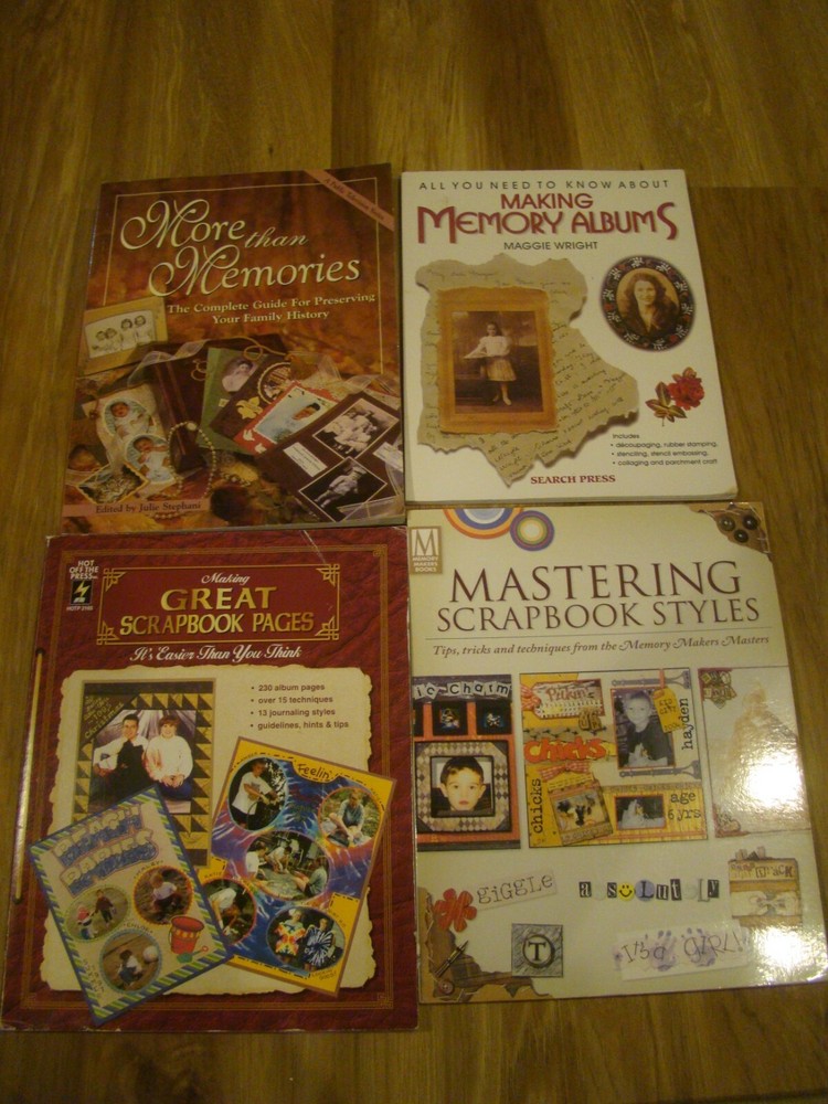 Set of 4 Scrapbook Idea Books