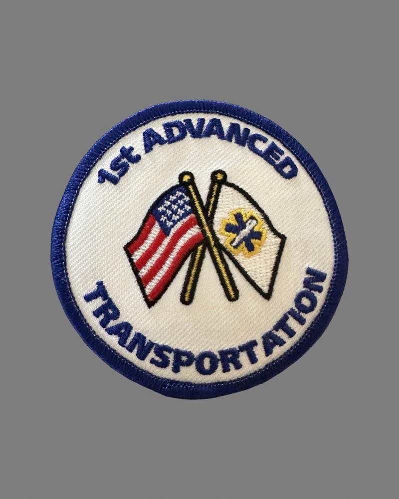 1st Advance EMS Transportation Patch 3”